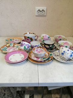 Чайные пары лфз Дулево вербилки. Гиганты