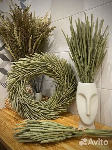 Венок из сухоцветов