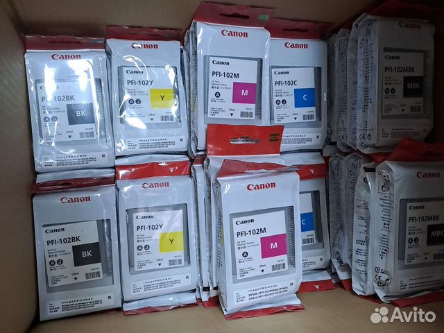 Картридж Canon PFI-102MBK