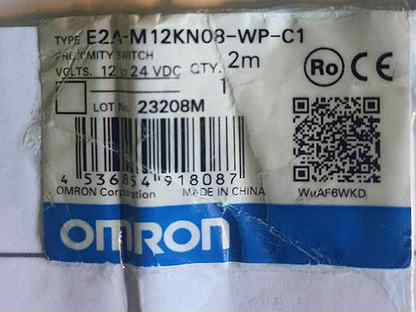 Omron E2A-M12KN08-WP-C1 датчик индуктивный