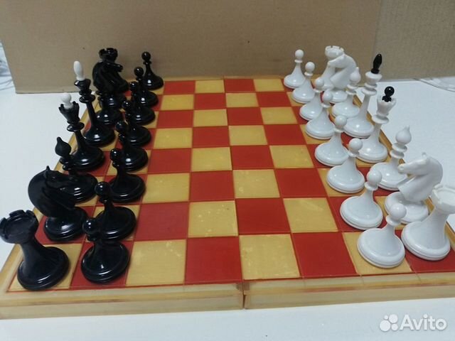 Шахматы СССР. Красивые изящные фигуры