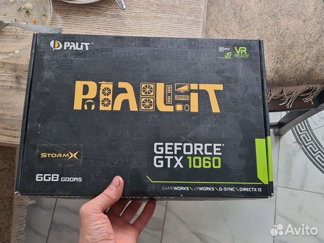 Видеокарта gtx 1060 6gb