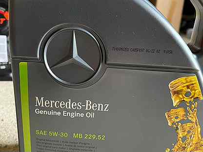 MB229.52 MB229.51 Оригинальное масло Mercedes