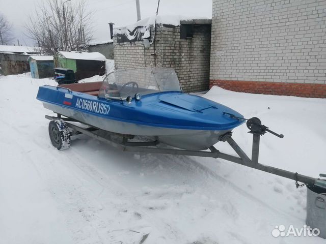 Моторная лодка обь м