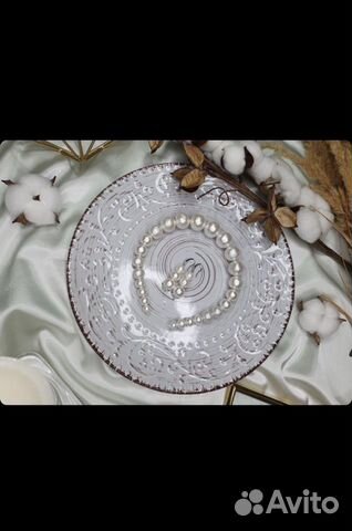 Ободок и серьги ручной работы