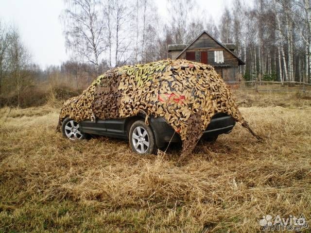 Маскировочная сетка для автомобиля