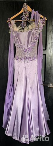 Платье для спортивных бальных танцев. Стандарт St