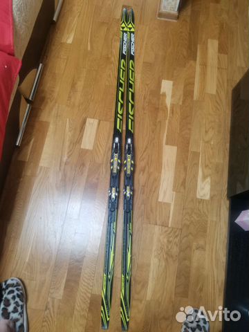 Беговые лыжи комби с чехлом и креплениями