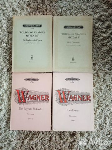 Клавиры зарубежных опер