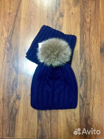 Шапка и шарф новые