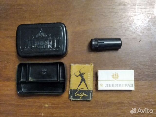 Футляр бритвы,карандаш,бритвы раритет СССР