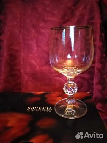 Фужеры бокалы Богемия