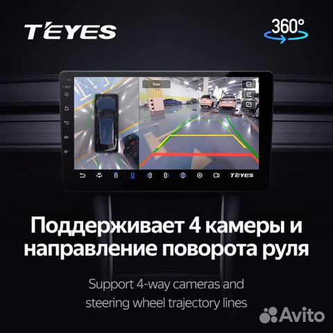 Магнитола Teyes CC3 360 6/128 с круговым обзором