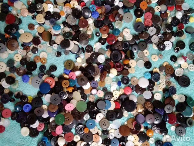Коллекция пуговиц. Винтаж и другие