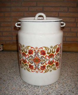 Бидон эмалированный