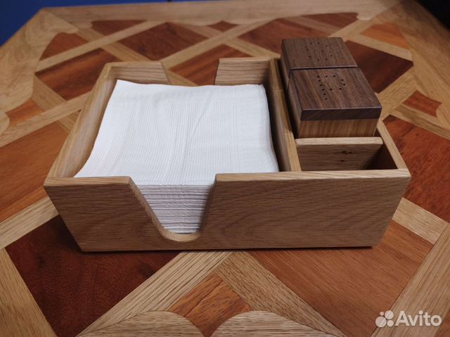 Салфетница из дуба Hand Made