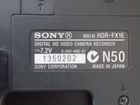 Видеокамера sony HDR-FX1E объявление продам