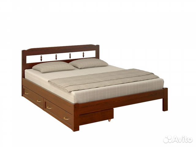 Кровать Дачная деревянная с подъёмным механизмом