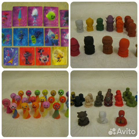 Карточки Тролли, стиратели, завры, свистолёты