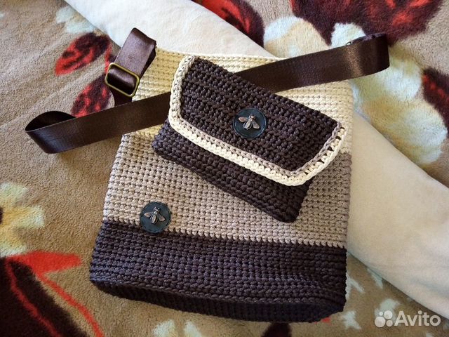 Сумки, клатчи, кошельки, игрушки - вяжу на заказ