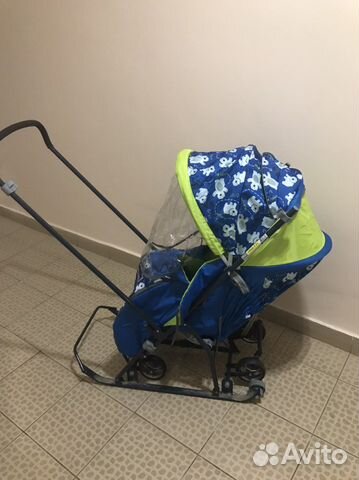 Санки коляска ника 3 1