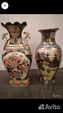 Вазы фарфор, Китай, 25,27 и 30см