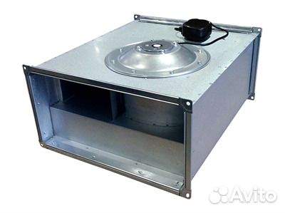 Прямоугольный канальный вентилятор