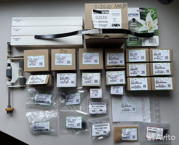 Запчасти для оргтехники и принтеров. Новые