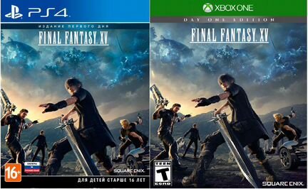 Final fantasy xv PS 4 Final fantasy xv Xbox one
