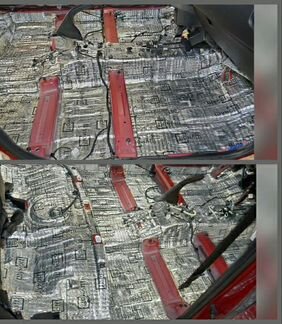 Полная шумоизоляция салона 