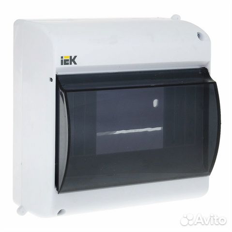 Бокс IEK с прозрачной крышкой кмпн 2/4 для 4-х ав купить в Красногорске ...