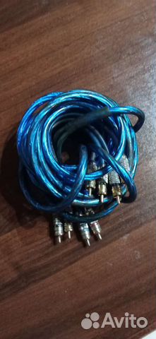 Кабель 4 RCA провод тюльпаны для усилителя купить в Клинцах ...