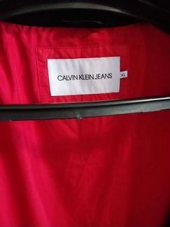 Куртка зимняя Calvin Klein. Пуховик Lacoste