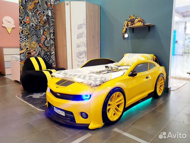 Кровать машина