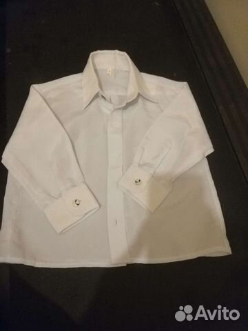 Рубашка белая на мальчика 2-3 года