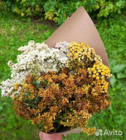 Букеты из трав