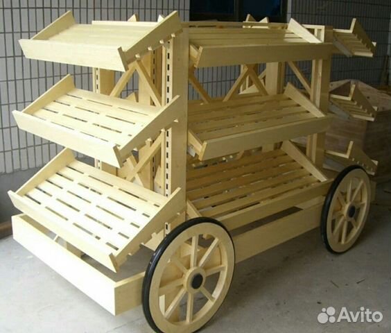 Стеллажи полки витрины