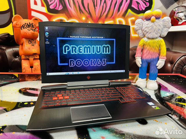 HP omen7265ngw/Core i7/nvidia GTX1050/ssd 256Gb