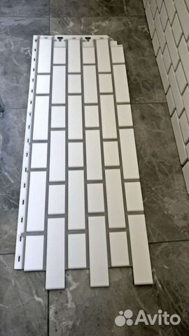 Панель фасадная Docke Flemish белый