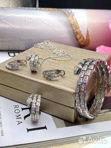 Серьги кулон браслет кольцо Bvlgari