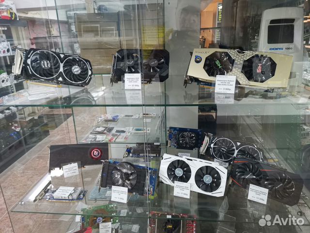 Видеокарты игровые в ассортименте
