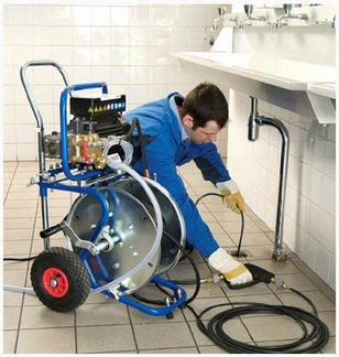 Прочистка канализации, устранение засоров, спец об