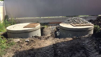 Сливная яма под ключ