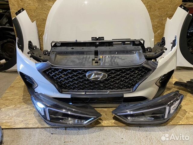 Ноускат передняя часть Хендай Туксон 3 тл рест