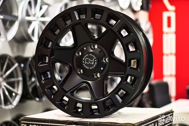 Диски Black Rhino York R17 5x127 на Jeep Wrangler
