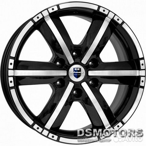 Диски Окинава 7.5/17 6x139.7 ET40 d92.5 алмаз чёрн