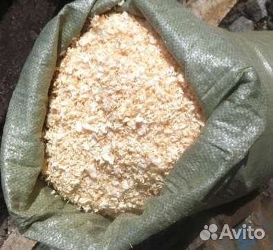 Стружка в мешках сухая