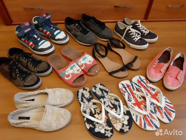 Фирменная обувь на 38 размер. Пакетом