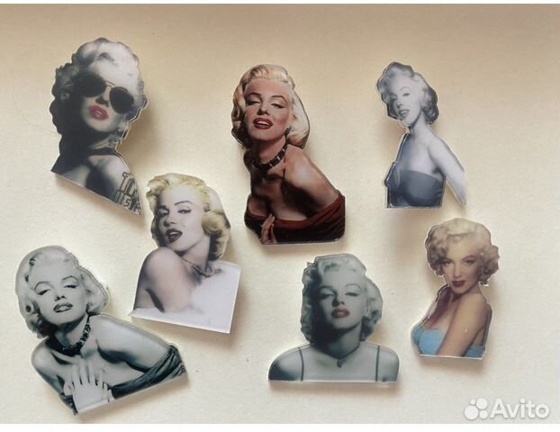 Значки с Мерилин Монро