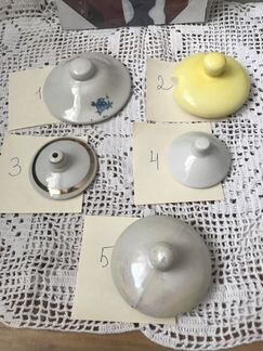 Крышечки для заварочных чайников,сахарниц,масленки